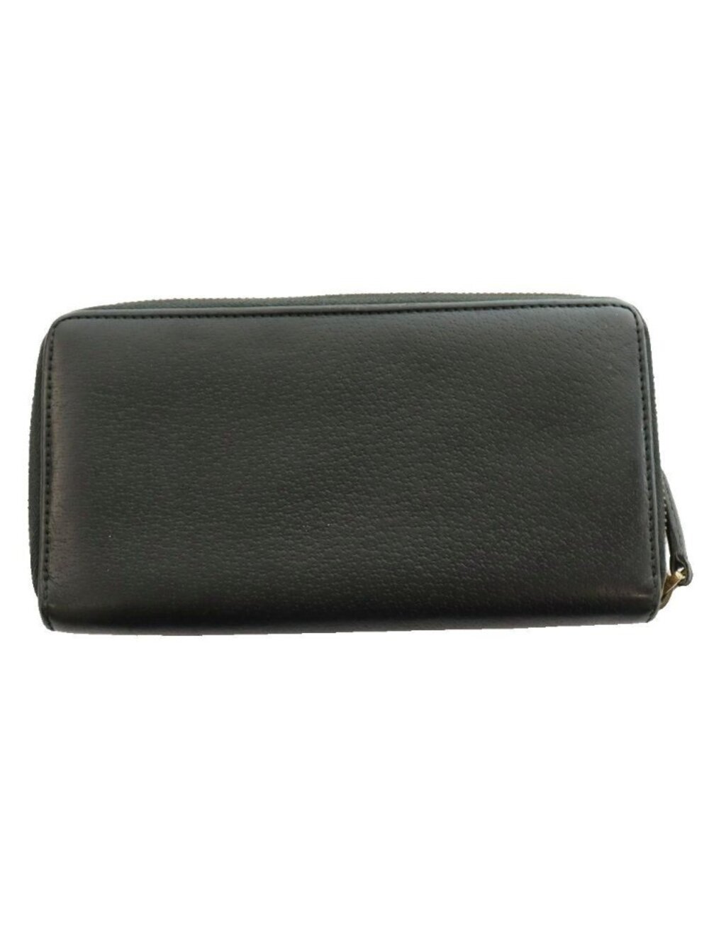Gucci GG Marmont Zip Around Wallet Leather Logo Black - Picture 2 of 9